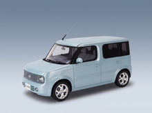 NISSAN - CUBE 2003 - LIGHT BLUE scale model - front three-quarter view