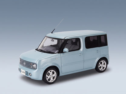 NISSAN - CUBE 2003 - LIGHT BLUE scale model - front three-quarter view