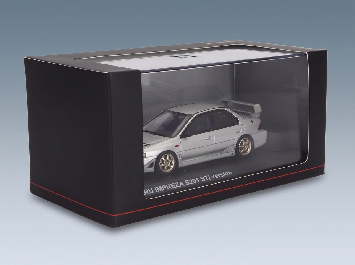 SUBARU - IMPREZA (S201) 2007 - SILVER scale model - original packaging
