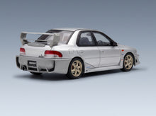 SUBARU - IMPREZA (S201) 2007 - SILVER scale model - rear three-quarter view
