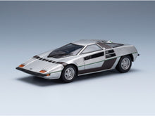 DOME - ZERO 1975 - SILVER scale model - rear three-quarter view