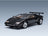 Lamborghini Countach LP 5000S QV 1985 Black KK Scale 1:12 scale model - front three-quarter view