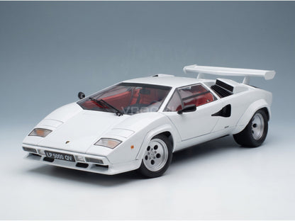 Lamborghini Countach LP 5000S QV 1985 White KK Scale 1:12 scale model - opening parts