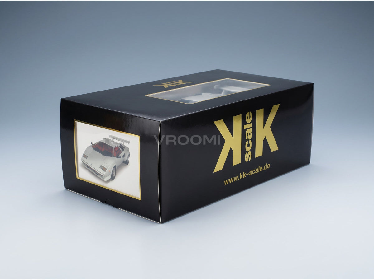 Lamborghini Countach LP 5000S QV 1985 White KK Scale 1:12 scale model - original packaging