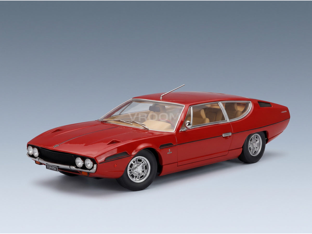 Lamborghini Espada 2-Series 1970 Red KK Scale 1:18 scale model - front three-quarter view