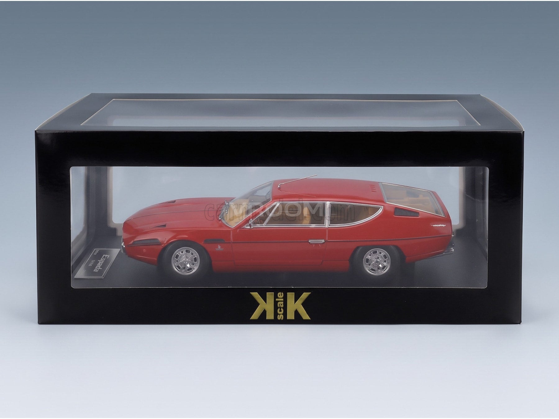Lamborghini Espada 2-Series 1970 Red KK Scale 1:18 scale model - original packaging