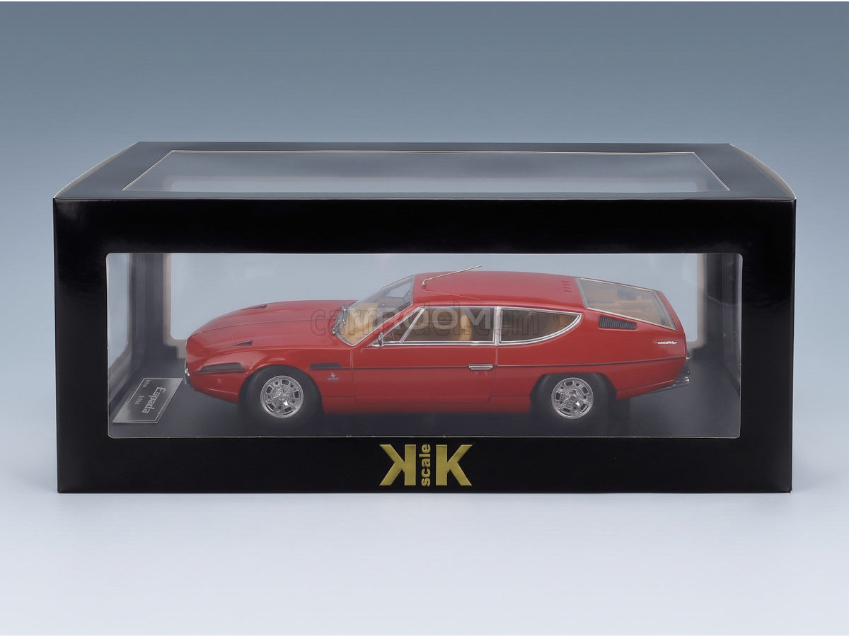 Lamborghini Espada 2-Series 1970 Red KK Scale 1:18 scale model - original packaging