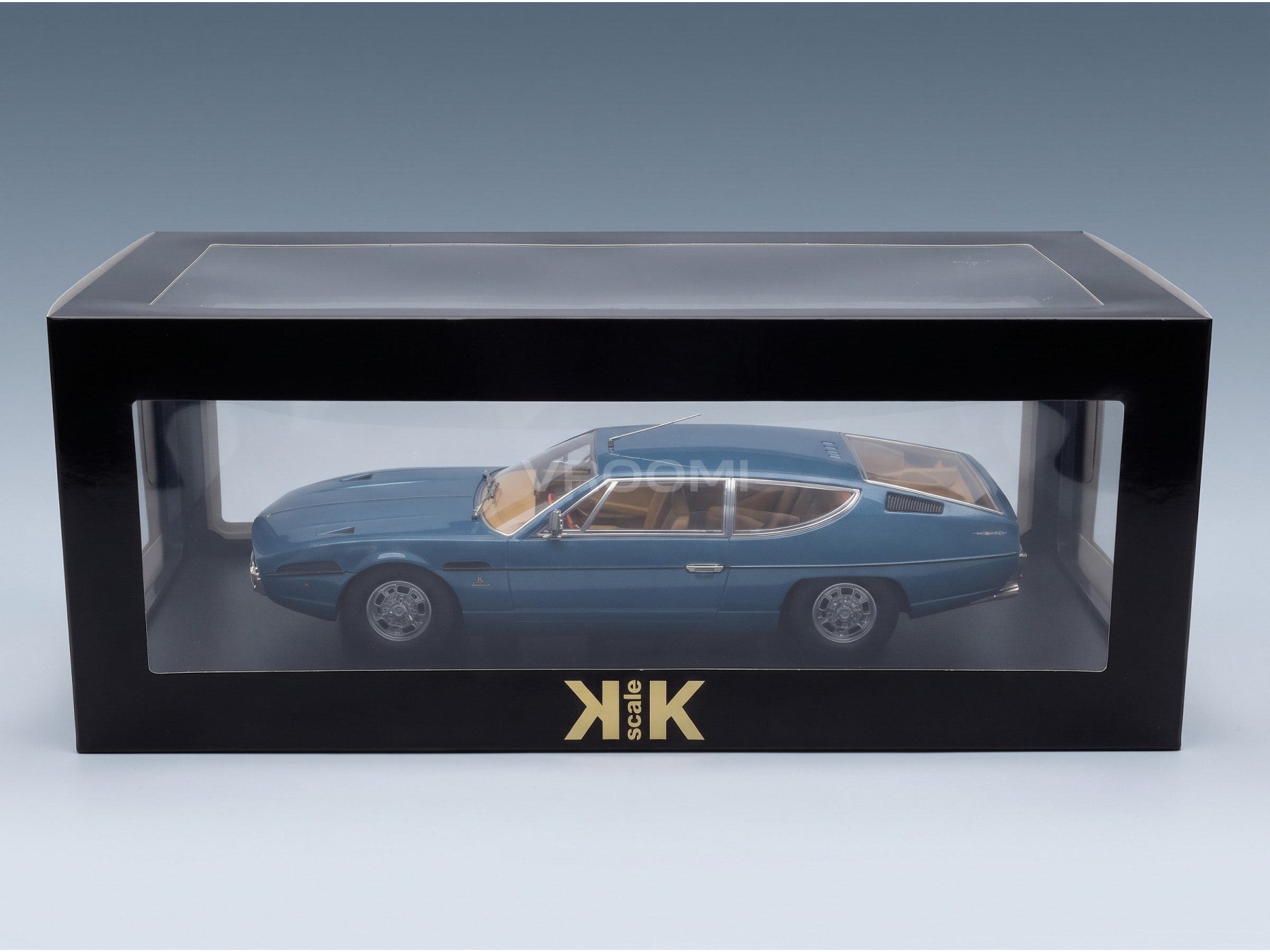 Lamborghini Espada 2-Series 1970 Turquoise KK Scale 1:18 scale model - original packaging