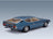 Lamborghini Espada 2-Series 1970 Turquoise KK Scale 1:18 scale model - rear three-quarter view