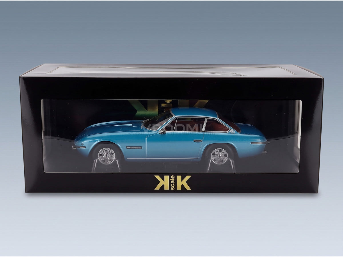 Lamborghini Islero S 1969 Light Blue KK Scale 1:18 scale model - original packaging