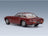 Lamborghini Islero S 1969 Red KK Scale 1:18 scale model - rear three-quarter view