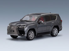 Lexus LX600 2024 Grey LCD Models 1:43 scale model - front three-quarter view