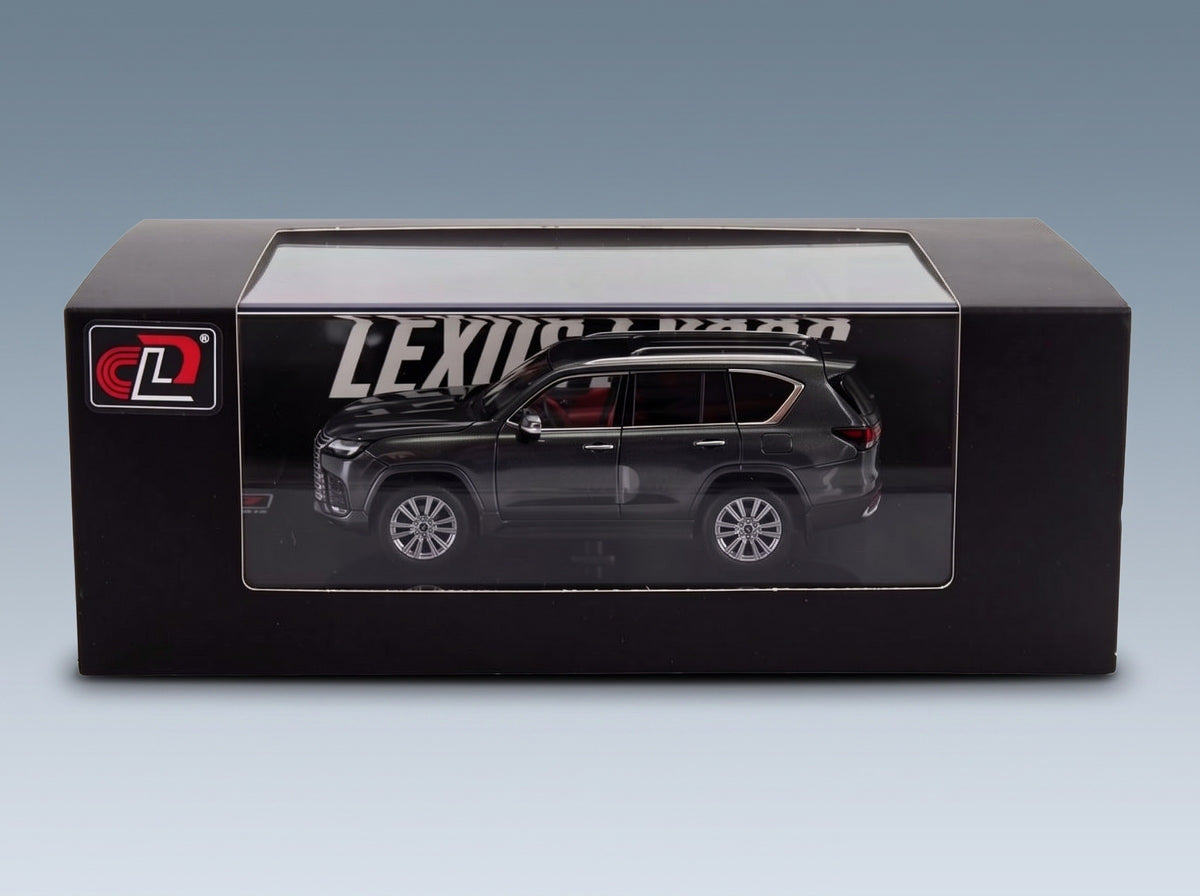 Lexus LX600 2024 Grey LCD Models 1:43 scale model - original packaging