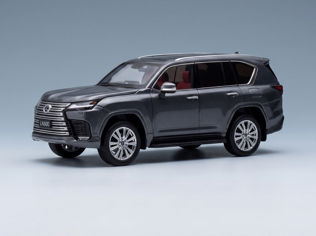 Lexus LX600 2024 Grey LCD Models 1:43 scale model - side view