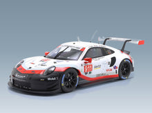 Porsche 911 991 RSR 4.0L Porsche GT No. 911 Fred Makowiecki Patrick Pilet Nick Tandy 24h Daytona 2018 IXO Models 1:12 scale model - front three-quarter view