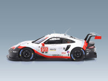 Porsche 911 991 RSR 4.0L Porsche GT No. 911 Fred Makowiecki Patrick Pilet Nick Tandy 24h Daytona 2018 IXO Models 1:12 scale model - side view