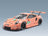 Porsche 911 991 RSR Porsche GT No. 92 Christensen Estre Vanthoor Winner LMGTE Pro Pink Pig Tribute 24h Le Mans 2018 IXO Models 1:12 scale model - front three-quarter view