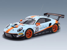 Porsche 911 991 GT3 R GPX Racing No. 20 Lietz Christensen Estre Winner 24h Spa 2019 IXO Models 1:18 scale model - front three-quarter view