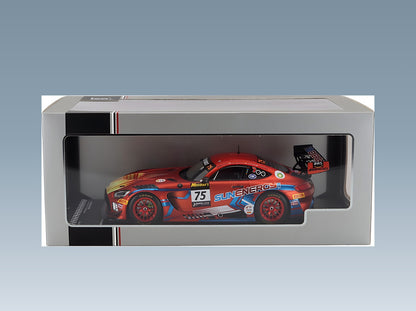 Mercedes-AMG GT3 Sun Energy 1 Racing No. 75 Stolz Gounon Habul Konrad Orange Winner 12h Bathurst 2022 IXO Models 1:18 scale model - original packaging