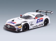 Mercedes-AMG GT3 Evo 2 Seas Motorsport No. 1 Ian Loggie Jules Gounon British GT Championship 2023 IXO Models 1:18 scale model - front three-quarter view