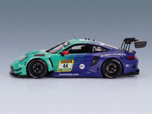 Porsche 911 992 GT3 R Falken Motorsports No. 44 Boccolacci Heinemann Marschall Schuring 24h Nürburgring 2025 IXO Models 1:18 scale model - side view