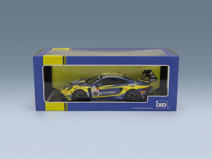 Porsche 911 GT3 R Rutronik Racing No. 96 Müller Niederhauser Picariello 2nd 24h Spa 2025 IXO Models 1:18 scale model - original packaging