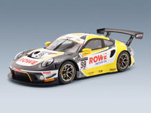 Porsche 911 991-2 GT3 Team Rowe Racing No. 98 L. Vanthoor N. Tandy E. Bamber Winner 24h Spa 2020 IXO Models 1:18 scale model - front three-quarter view