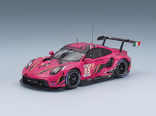 Porsche 911 991-2 RSR-19 Iron Dames No. 85 Sarah Bovy Rahel Frey Michelle Gatting 24h Le Mans 2023 IXO Models 1:43 scale model - front three-quarter view