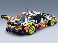 Porsche 911 991-2 GT3 R Iron Force No. 69 L. Luhr M. Holzer ADAC GT Masters Nürburgring 2019 IXO Models 1:43 scale model - rear three-quarter view