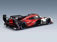 Porsche 963 9RD Porsche Penske Motorsport No. 7 Campbell Cameron Nasr Newgarden Winner 24h Daytona 2024 IXO Models 1:18 scale model - rear three-quarter view