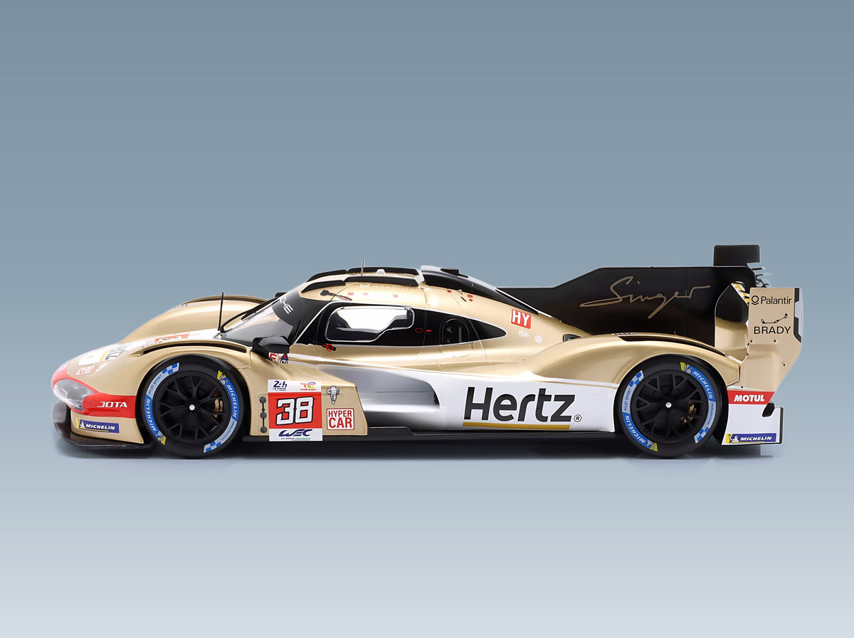 Porsche 963 Hertz JOTA No. 38 Da Costa Stevens Ye 24h Le Mans 2023 IXO Models 1:18 scale model - side view