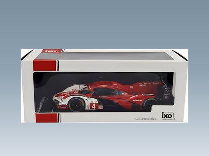 Porsche 963 Porsche Penske Motorsport No. 4 Nasr Tandy Wehrlein 24h Le Mans 2025 IXO Models 1:18 scale model - original packaging