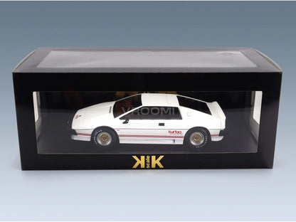 Lotus Esprit Turbo 1981 White KK Scale 1:18 scale model - original packaging