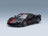 FERRARI - 296 SPECIALE N 25 2025 - NERO PUROSANGUE - BLACK RED scale model - front three-quarter view