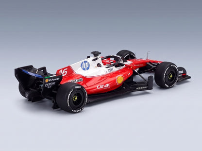 FERRARI - F1  SF-26 TEAM SCUDERIA FERRARI HP SF26 N 16 3rd AUSTRALIAN GP 2026 CHARLES LECLERC - RED WHITE BLACK scale model - rear three-quarter view