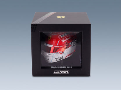 BELL HELMET - CASCO HELMET F1 CHARLES LECLERC TEAM FERRARI HP N 16 SEASON 2026 - RED WHITE scale helmet - original packaging