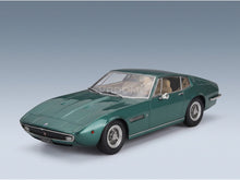 Maserati Ghibli Coupé 1969 Green Metallic KK Scale 1:18 scale model - front three-quarter view