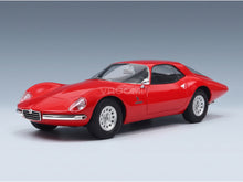 Alfa Romeo Giulia TZ2 Coupé Pininfarina 1965 Rosso Alfa Maxima 1:18 scale model - front three-quarter view