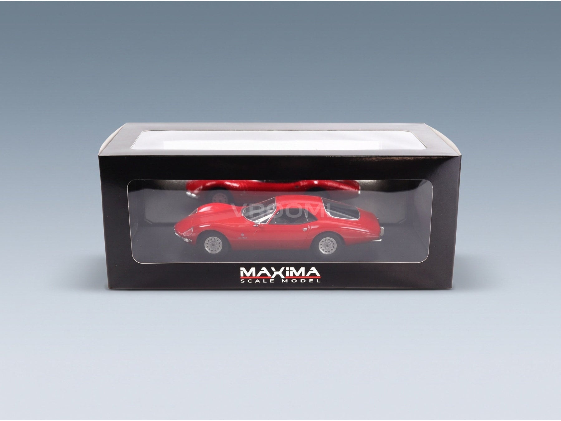 Alfa Romeo Giulia TZ2 Coupé Pininfarina 1965 Rosso Alfa Maxima 1:18 scale model - original packaging
