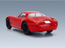 Alfa Romeo ATL Sport Coupé 2000 1968 Black Wheels Rosso Alfa Maxima 1:18 scale model - rear three-quarter view