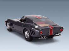 Ferrari 250 GT Drogo Speciale #3213GT 1963 Grey Metallic Red Maxima 1:18 scale model - rear three-quarter view