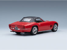 Ferrari 250 GT Nembo Spider Soft-Top Closed No. 1777GT 1965 Red Beige Maxima 1:18 scale model - rear three-quarter view