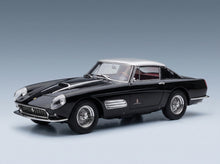 Ferrari 410 Superamerica III Series Pininfarina Coupé 1958 Black Silver Maxima 1:18 scale model - front three-quarter view