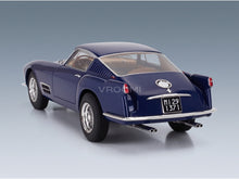 Ferrari 250 Europa GT Berlinetta S2 TdF Speciale SN0393GT 1955 Blue Maxima 1:18 scale model - rear three-quarter view