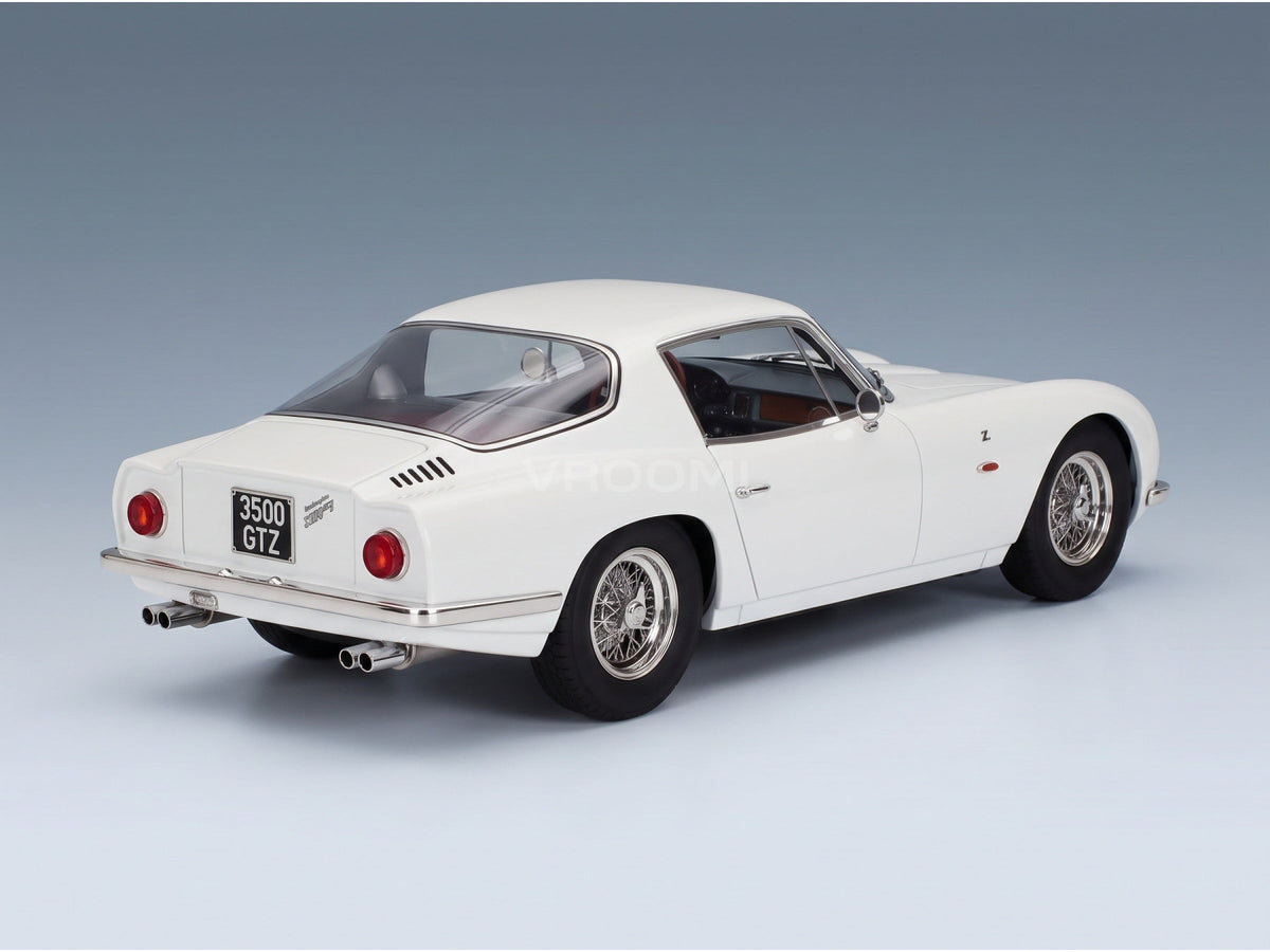 Lamborghini 3500 GT Zagato LHD 1965 White Maxima 1:18 scale model - rear three-quarter view