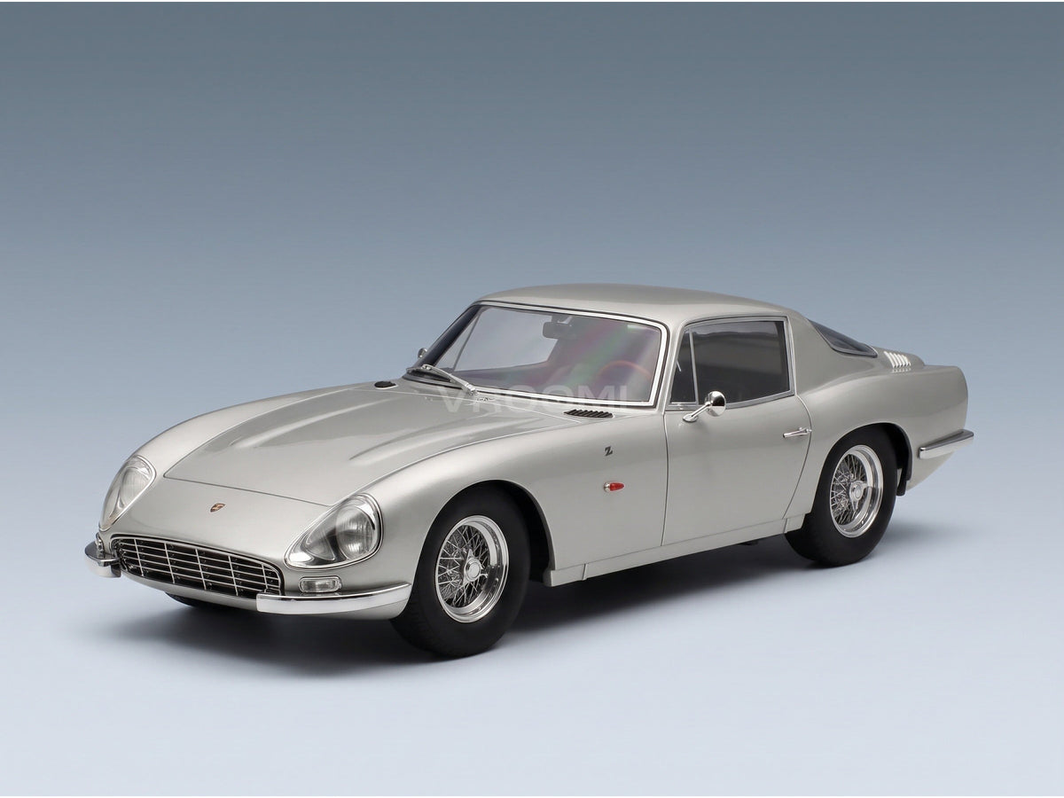 Lamborghini 3500 GT Zagato LHD 1965 Silver Maxima 1:18 scale model - front three-quarter view