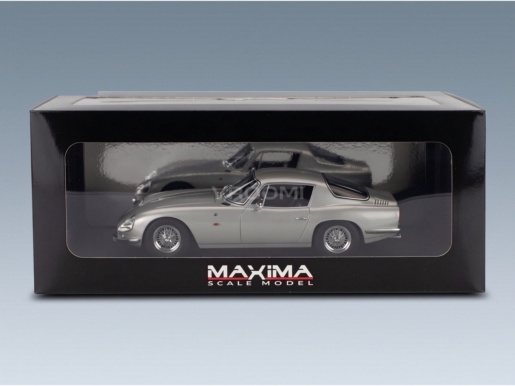 Lamborghini 3500 GT Zagato LHD 1965 Silver Maxima 1:18 scale model - original packaging
