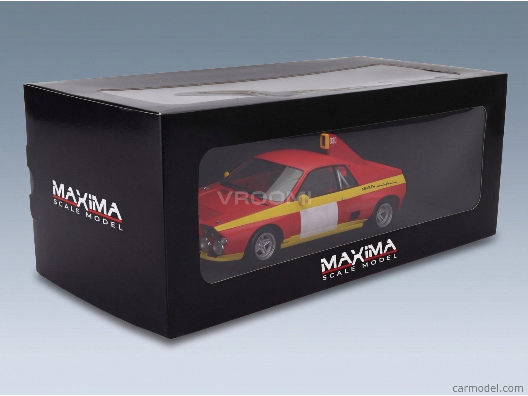 Abarth SE030 Pininfarina Press 1974 Maxima 1:18 scale model - original packaging