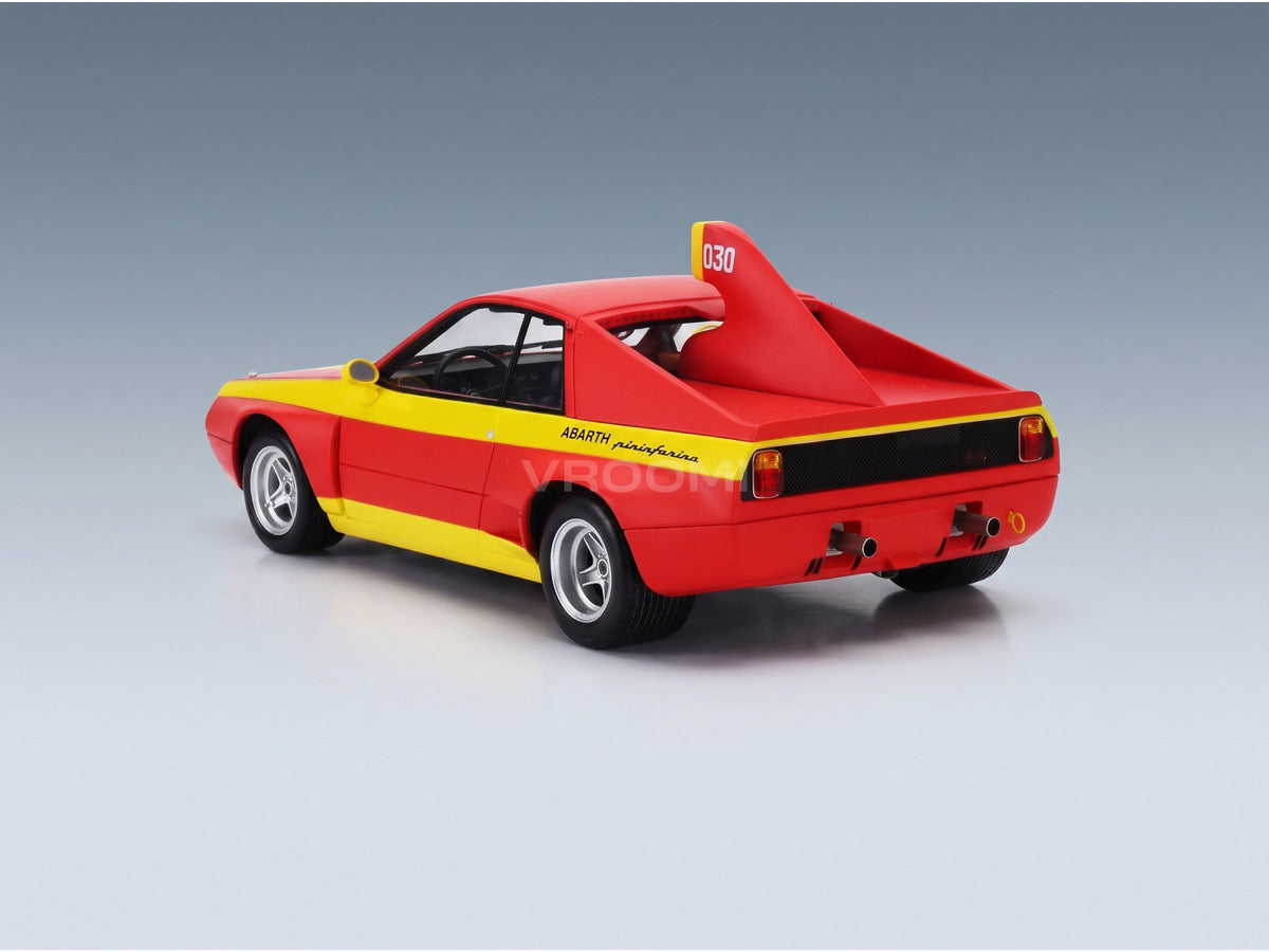 Abarth SE030 Pininfarina Road Test 1974 Maxima 1:18 scale model - rear three-quarter view