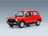 Autobianchi A112 Abarth VII Series 1984 Rosso Corsa Maxima 1:18 scale model - front three-quarter view